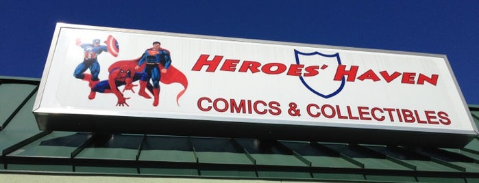 Heroes' Haven Comics is one of Lieux qui ont plu à Jeffrey.
