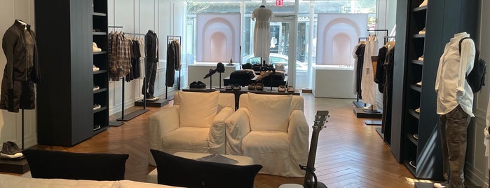 James Perse - Women's Store is one of NYC Small Shops to Check Out.