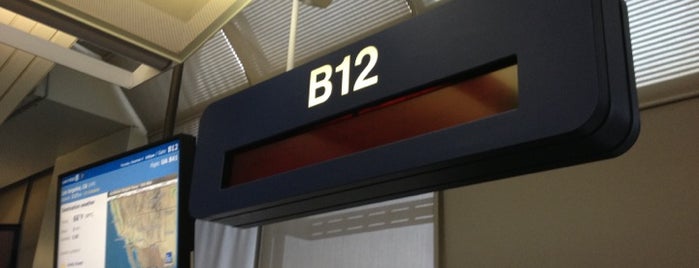 Gate B12 is one of martín’s Liked Places.