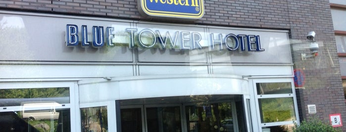 Best Western Blue Tower Hotel is one of สถานที่ที่ Sebus ถูกใจ.