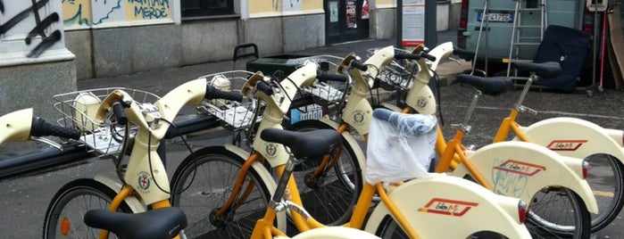 BikeMi 087 - Porta Genova is one of BikeMi - Milano Bike Sharing 1/2.