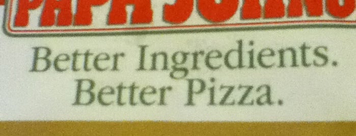 Papa John's is one of so so aug2012-present.