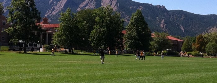 CU: Farrand Field is one of CU Boulder Buff-A-Hop.