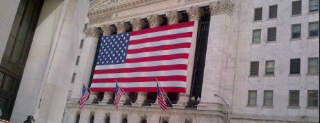 Нью-Йоркская фондовая биржа is one of NY.