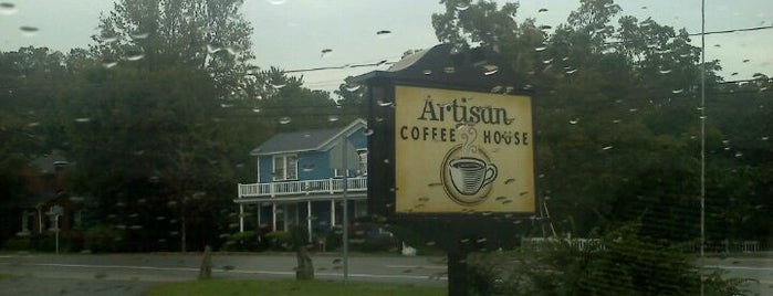 Artisan Coffeehouse is one of Diner, Deli, Cafe, Grille.