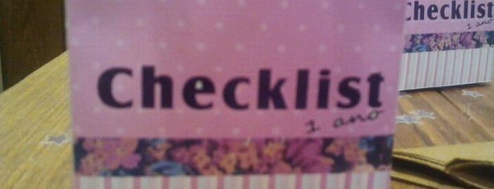 Checklist is one of Meu bairro lindo!.