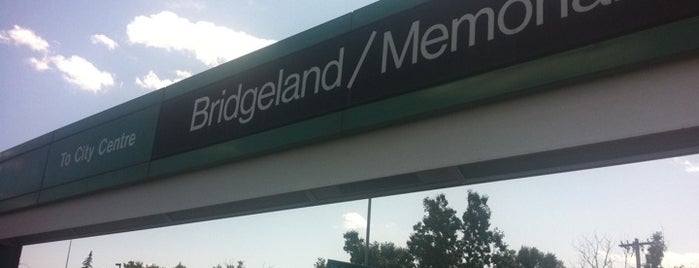 Bridgeland/Memorial (C-Train) is one of C-Train Stations.