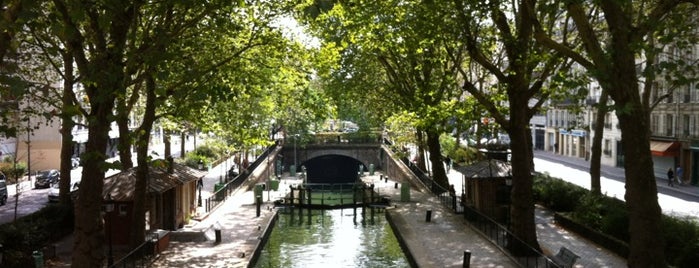Canal Saint-Martin is one of Paris.