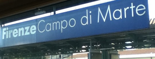 Firenze Campo di Marte Railway Station (FIR) is one of Le Stazioni di Firenze.