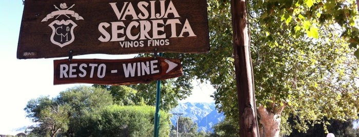 Bodega Vasija Secreta is one of Paseos.