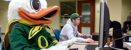 Allen Hall/School of Journalism is one of Oregon Duck.