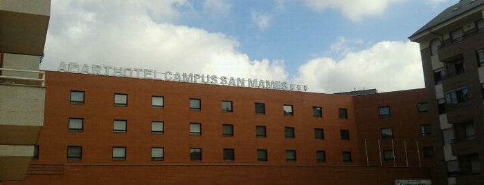 Apartahotel Campus San Mamés is one of Posti che sono piaciuti a Antonio.