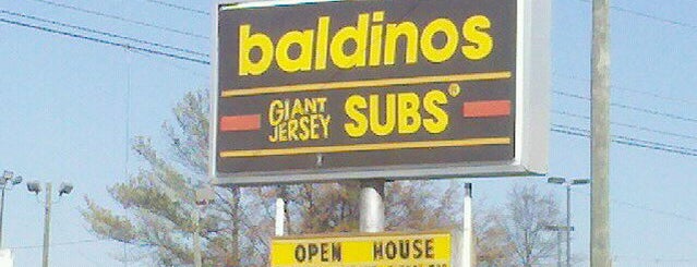 Baldino's Giant Jersey Subs is one of สถานที่ที่บันทึกไว้ของ Tye.