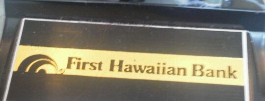 First Hawaiian Bank is one of My Pit Stops.