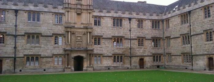 Merton College is one of Colleges of the University of Oxford.