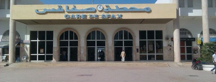 Gare De Sfax is one of Lugares favoritos de Mustafa.