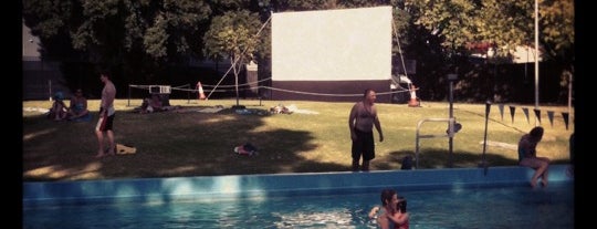 Norwood Pool is one of Road Movie Outdoor Cinema Locations.