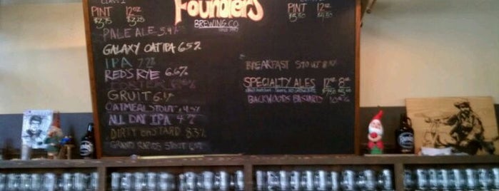 Founders Brewing Co. is one of Best Bars & Breweries In Michigan.
