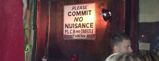 The Trestle Inn is one of GW/Philly.