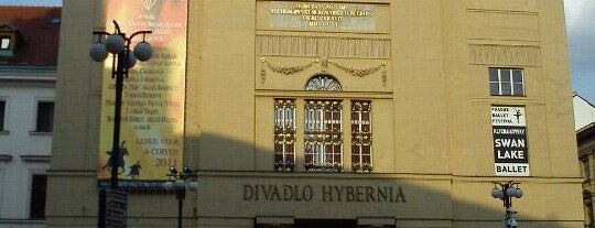Divadlo Hybernia is one of Divadla a divadelní spolky v Praze.