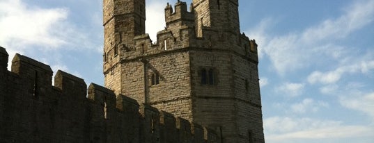 Caernarfon Castle is one of Historic Castles of North Wales.