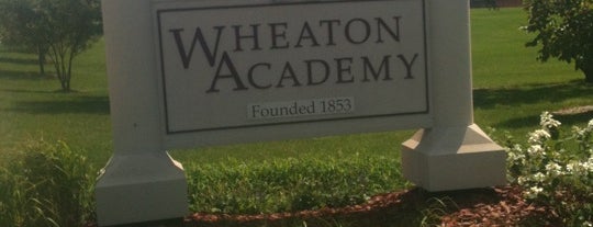 Wheaton Academy is one of Lugares favoritos de Noah.