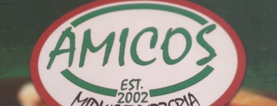 Amico's Midwest Pizzeria is one of favorite places to visit.