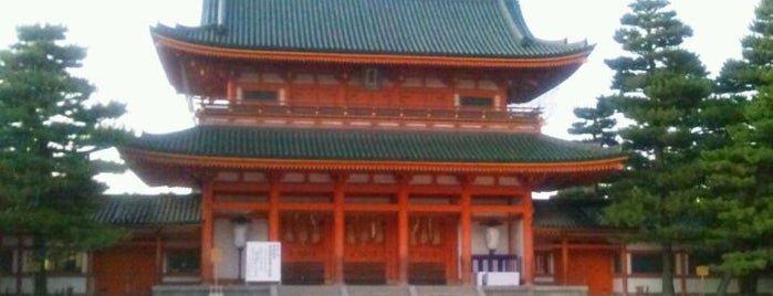 Heian Jingu Shrine is one of 京都大阪自由行2011.