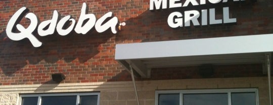 Qdoba Mexican Grill is one of XNA.