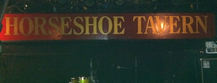 Horseshoe Tavern is one of Top picks for Music Venues.