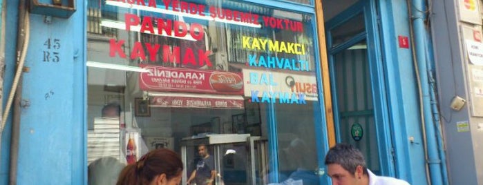 Pando Kaymak is one of istanbul.
