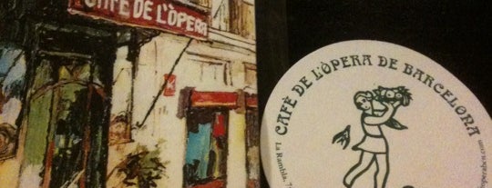 Cafè de l'Òpera is one of The Best of the best in Barcelona.