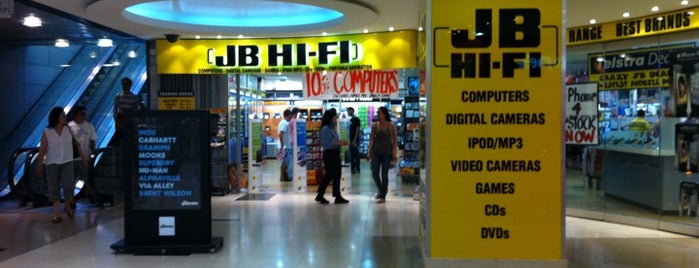JB Hi-Fi is one of Favourites.