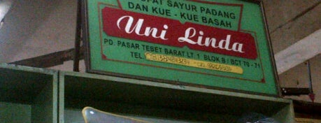 Lontong sayur uni, Pasar tebet barat is one of Tebet - Best Place for Dine Out.