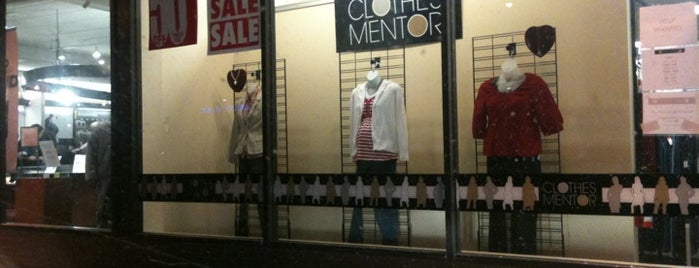 Clothes Mentor is one of Thrift Score Cleveland.