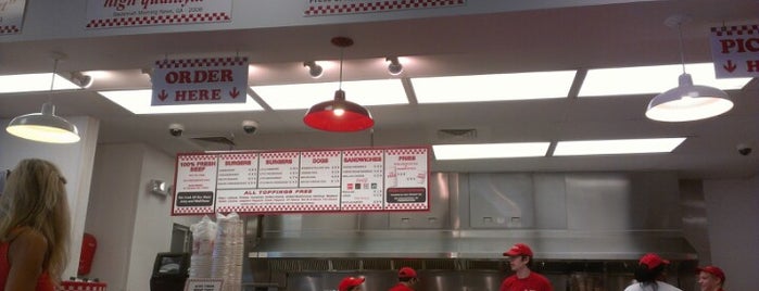 Five Guys is one of Waleed’s Liked Places.