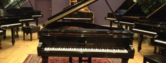 Steinway Piano Gallery is one of Jawahar’s Liked Places.