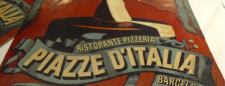 Piazze d'Italia is one of Top Favoritos cenar Barcelona.