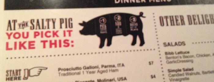 The Salty Pig is one of Best new restaurants 2011.