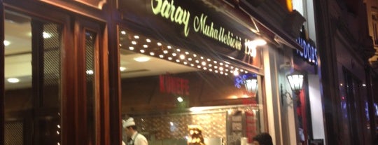 Saray Muhallebicisi is one of Good Food on İstiklal Caddesi.
