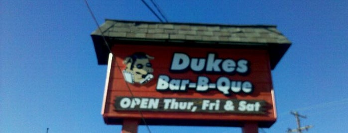 Dukes Bar-B-Que is one of Free-Times: The Barbecue Question.