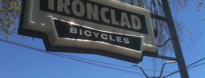 Ironclad Bicycles is one of Lieux qui ont plu à Alison.