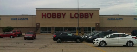 Hobby Lobby is one of Timothy'un Beğendiği Mekanlar.