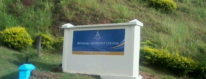 Betikama Adventist College is one of Tempat yang Disukai Trevor.