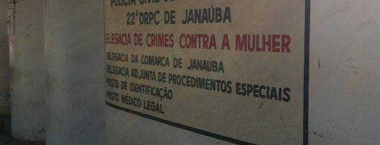 IML de Janaúba/MG is one of minha cidade.