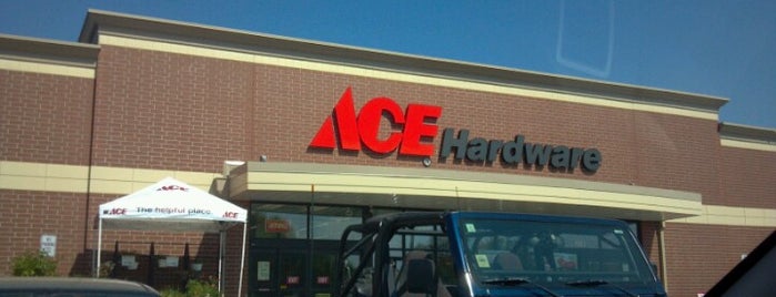 Ace Hardware is one of Stephanie : понравившиеся места.