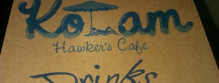 Kolam Hawker's Cafe is one of Makan @ KL #12.