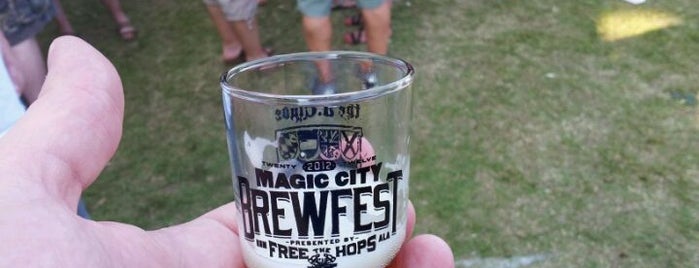 Magic City Brewfest is one of Lugares favoritos de Aaron.