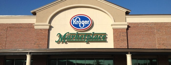 Kroger Marketplace is one of Tempat yang Disukai Drew.