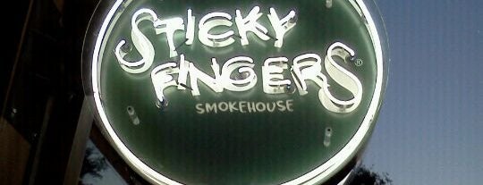 Sticky Fingers Ribhouse is one of Places to eat out of town.